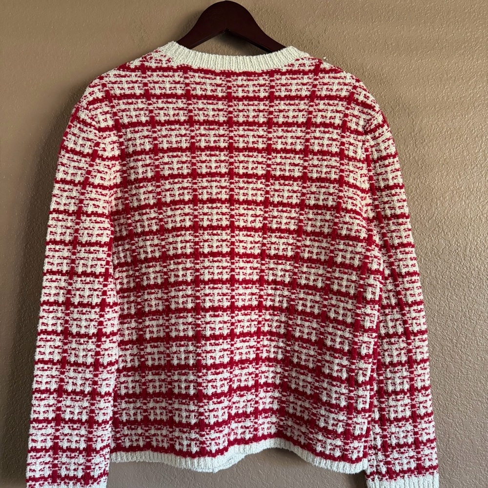Maje Two-Tone Tweed-Effect Knit Cardigan Size 2 (US Size Medium) NWT - Picture 9 of 13